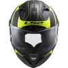 LS2 FF805 THUNDER CARBON-6K RACING1 helma matná-H-V-žlutá vel.M